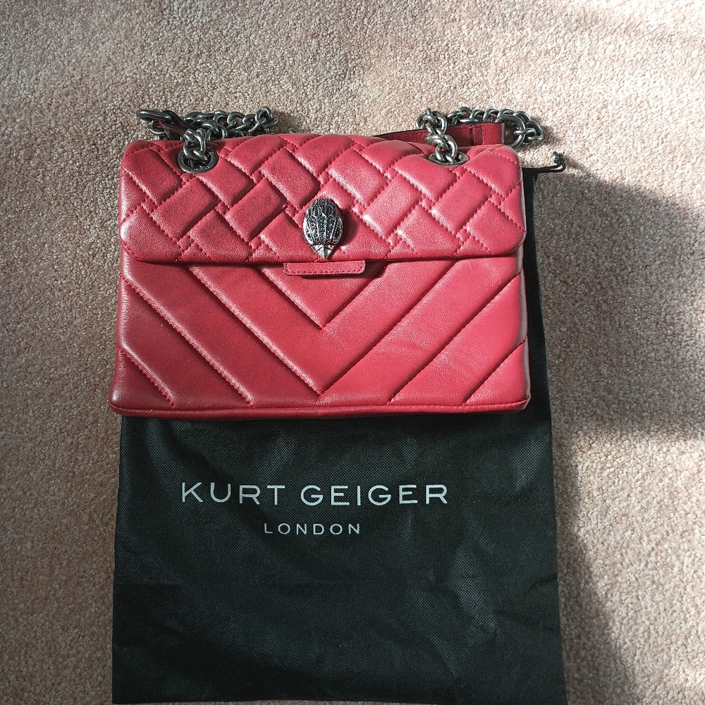 Kurt Geiger red bag